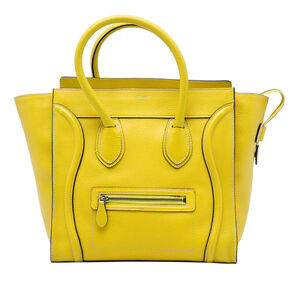 Pre-Loved Celine Mini Calfskin Luggage Tote